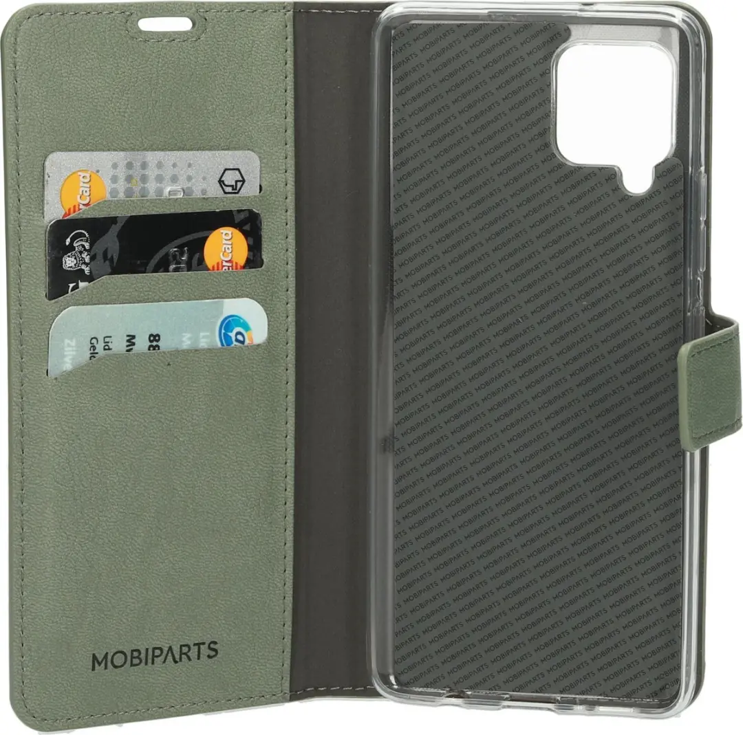 Mobiparts MP-110866 Hoesje Samsung Galaxy A42 5G - Wallet Eco Leer Groen