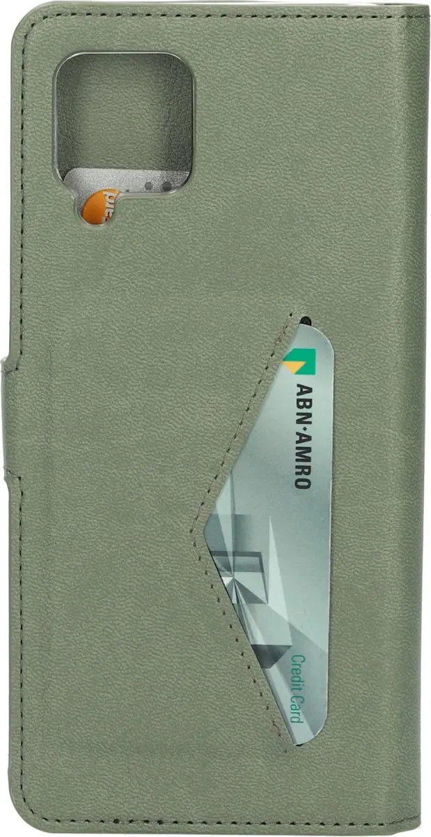 Mobiparts MP-110866 Hoesje Samsung Galaxy A42 5G - Wallet Eco Leer Groen