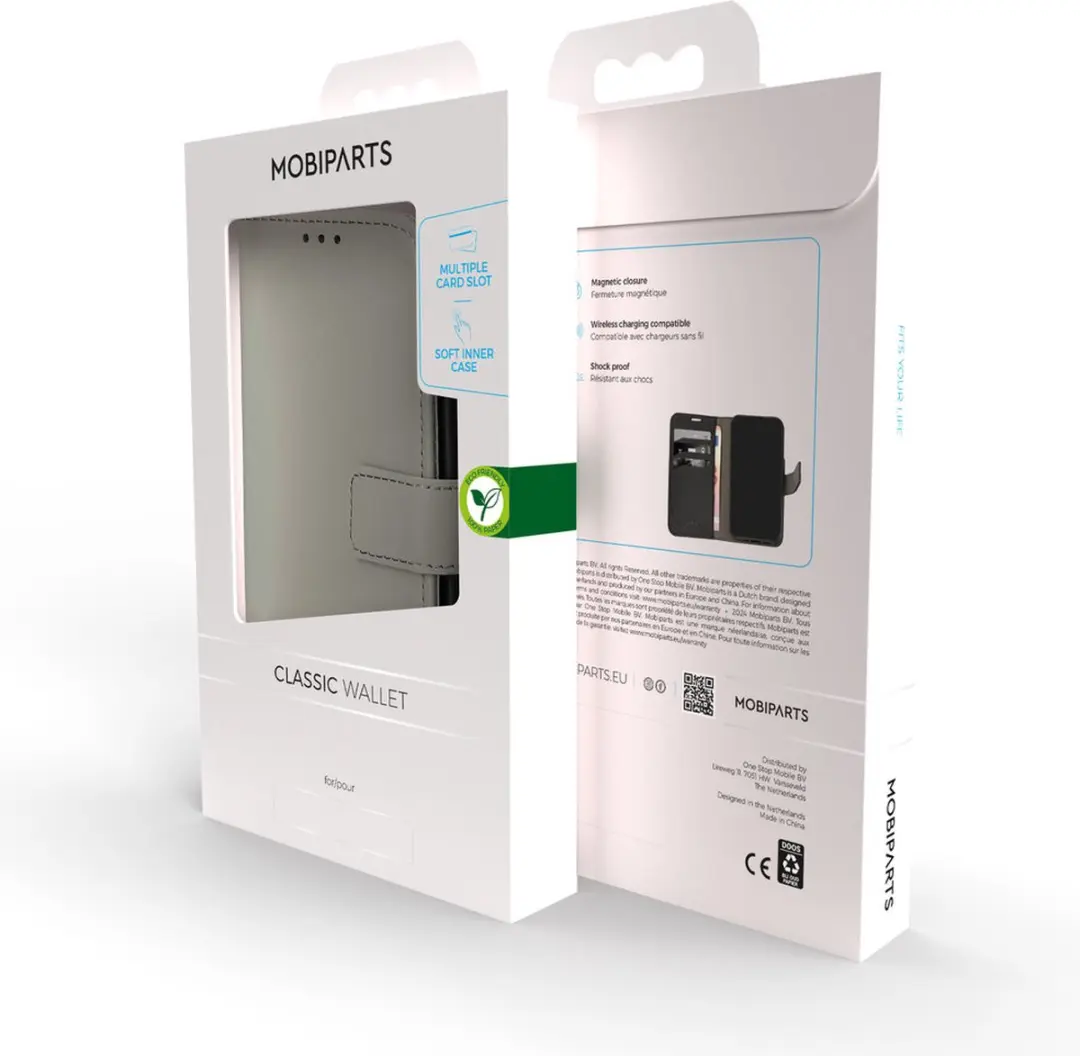 Mobiparts MP-125934 Hoesje Samsung Galaxy A55 - Wallet Grijs