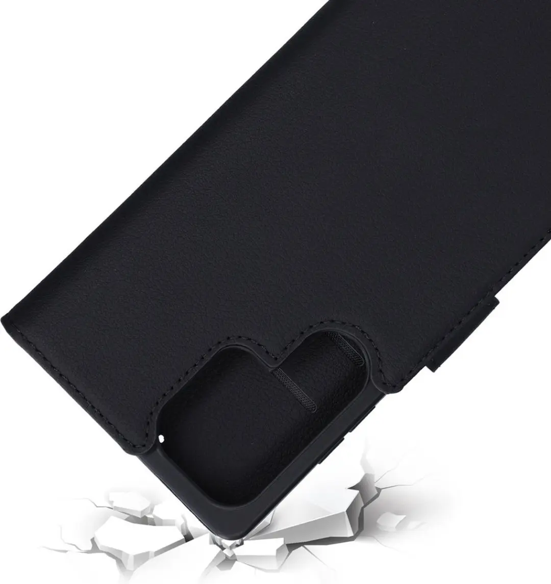Mobiparts MP-128592 Leather Wallet Case - Samsung Galaxy S25 Ultra - Zwart
