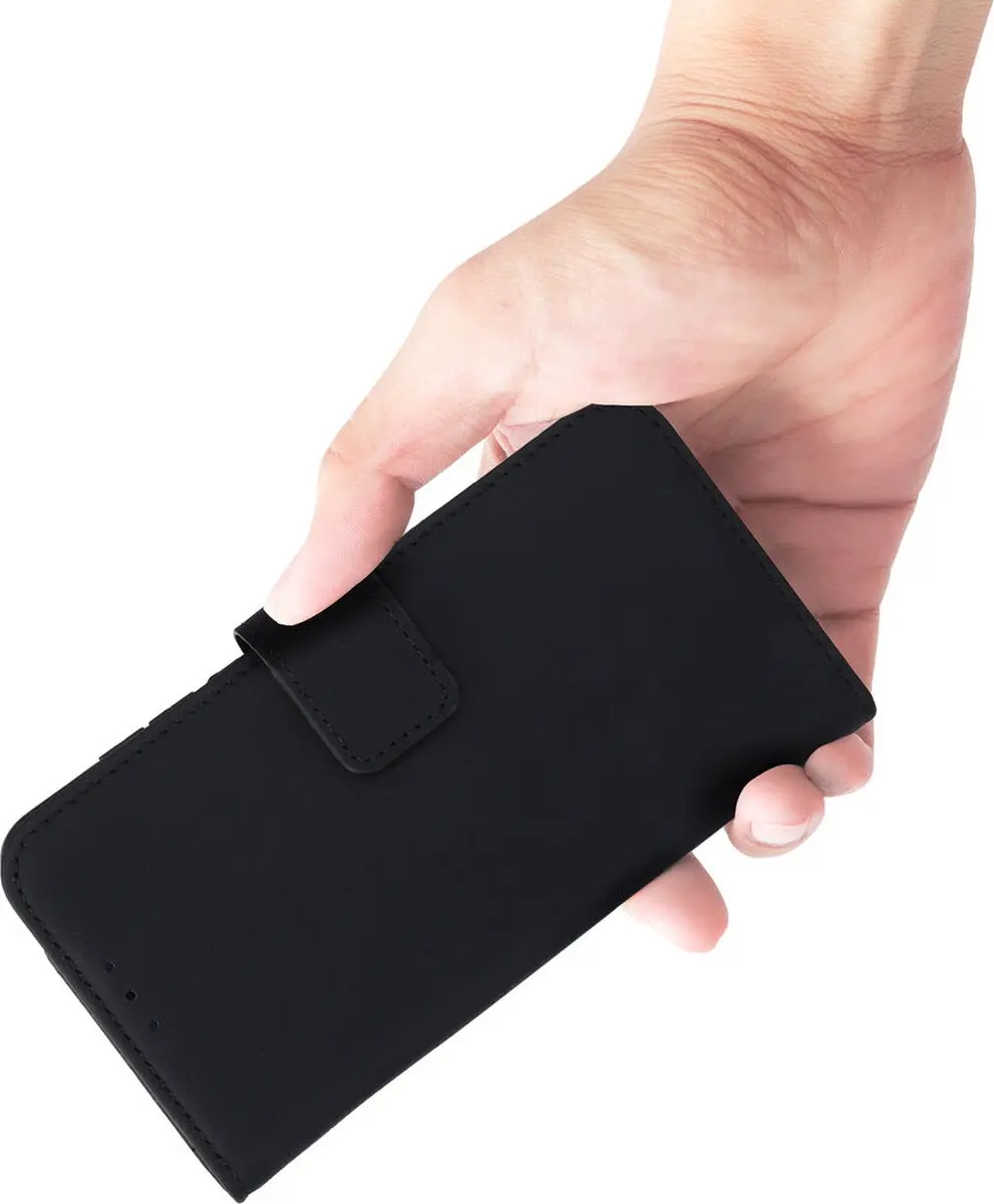 Mobiparts MP-128591 Leather Wallet Case - Samsung Galaxy S25 Plus - Zwart