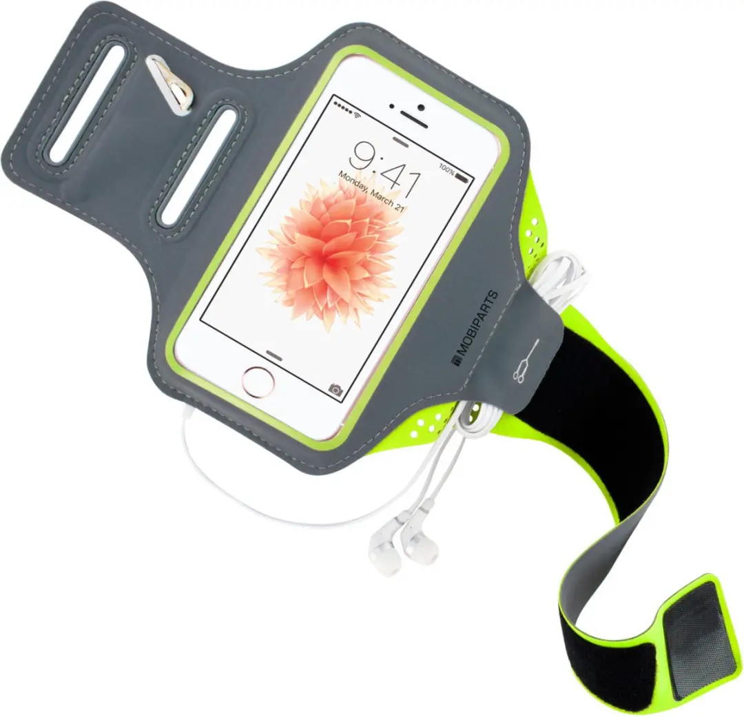 Mobiparts Hardloop Sportarmband MP-SACF-IP5-06 - Groen