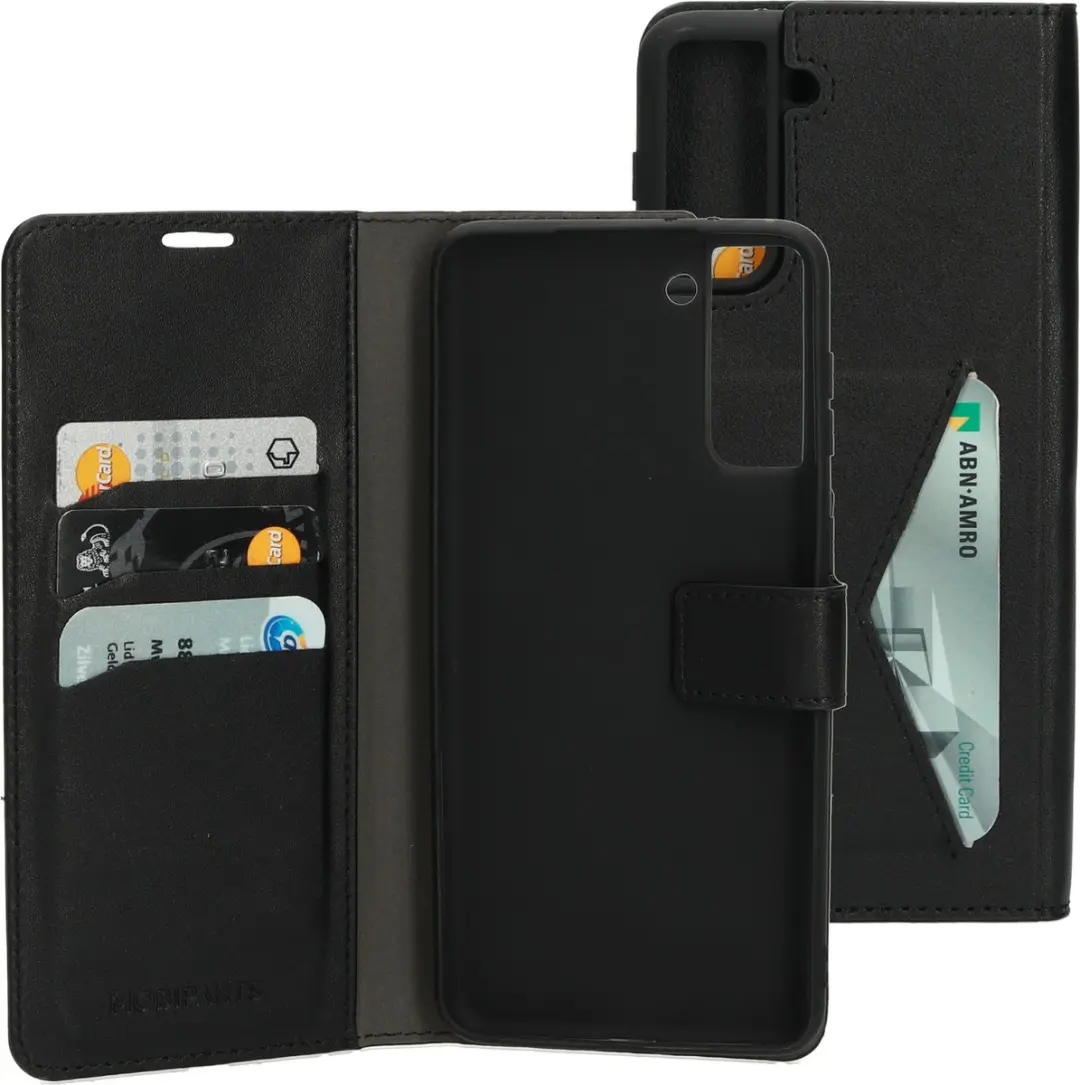 Mobiparts MP-112948 Hoesje Samsung Galaxy S21 Plus - Wallet - Zwart