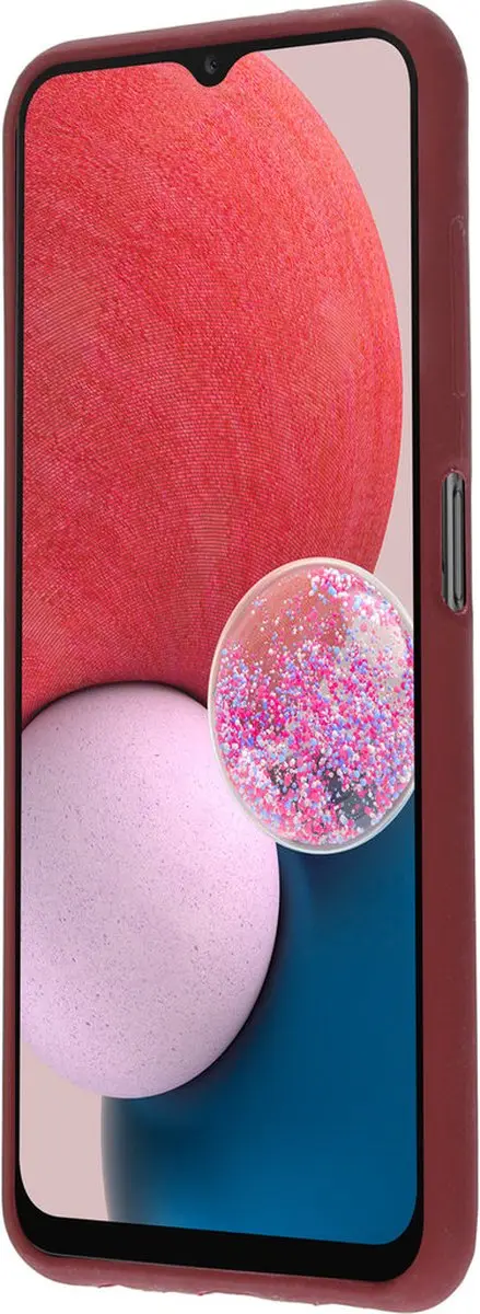 Mobiparts Hoesje Samsung Galaxy A13 4G - Siliconen - Paars Rood