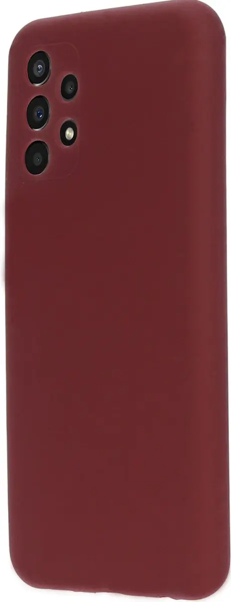 Mobiparts Hoesje Samsung Galaxy A13 4G - Siliconen - Paars Rood - afbeelding 6 van 6