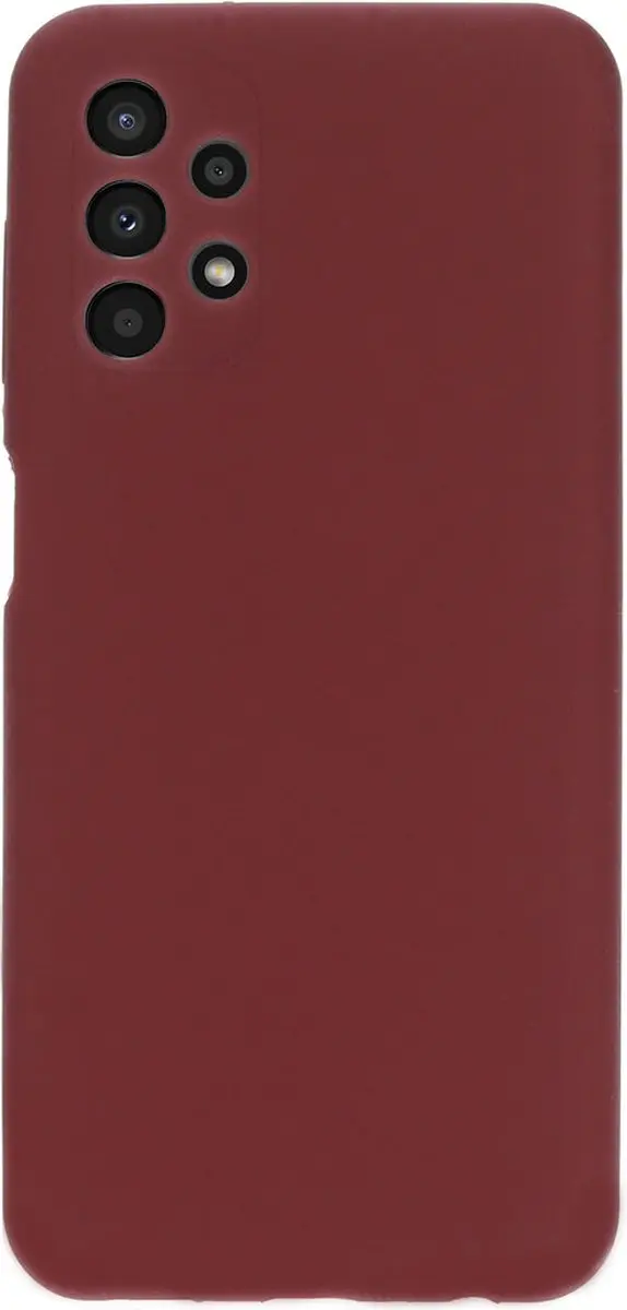 Mobiparts Hoesje Samsung Galaxy A13 4G - Siliconen - Paars Rood
