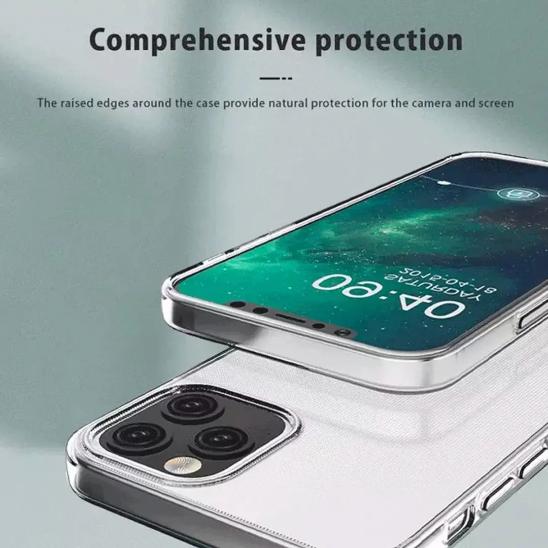 MobiQ Hoesje iPhone 13 Pro Max 13-01013 - Transparant