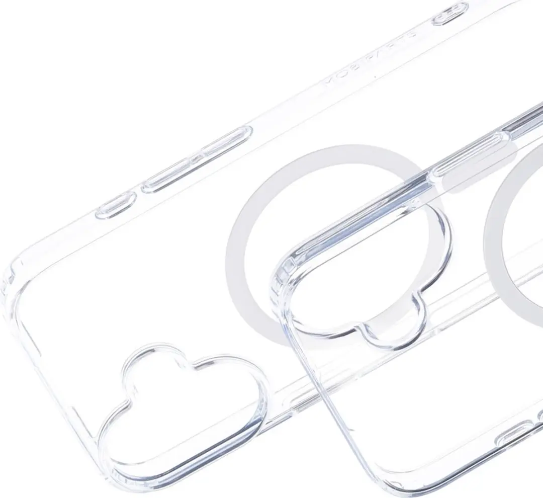 Mobiparts Hoesje iPhone 16 Hardcover MagSafe Transparant MP-127197