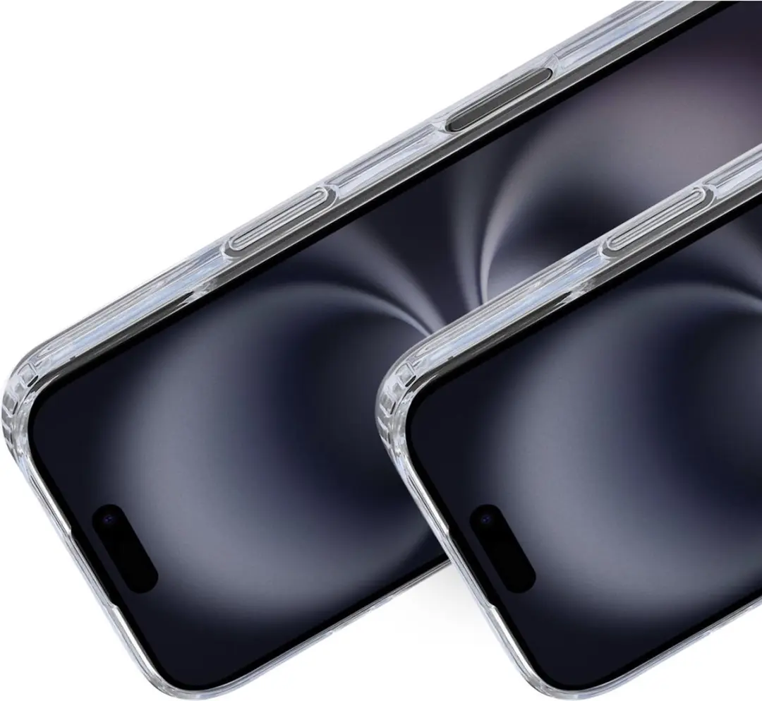 Mobiparts Hoesje iPhone 16 Hardcover MagSafe Transparant MP-127197