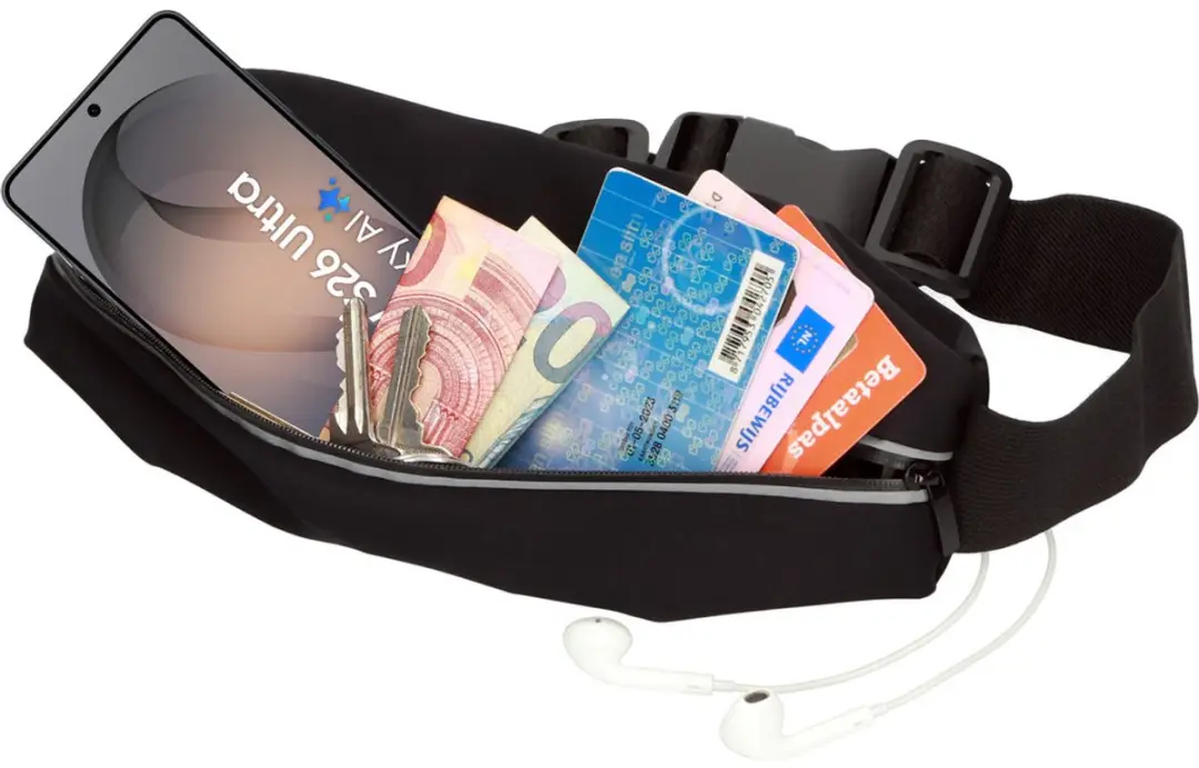 Mobiparts Comfort Fit Sport Belt MP-131572 - Samsung Galaxy S26 Ultra - Zwart