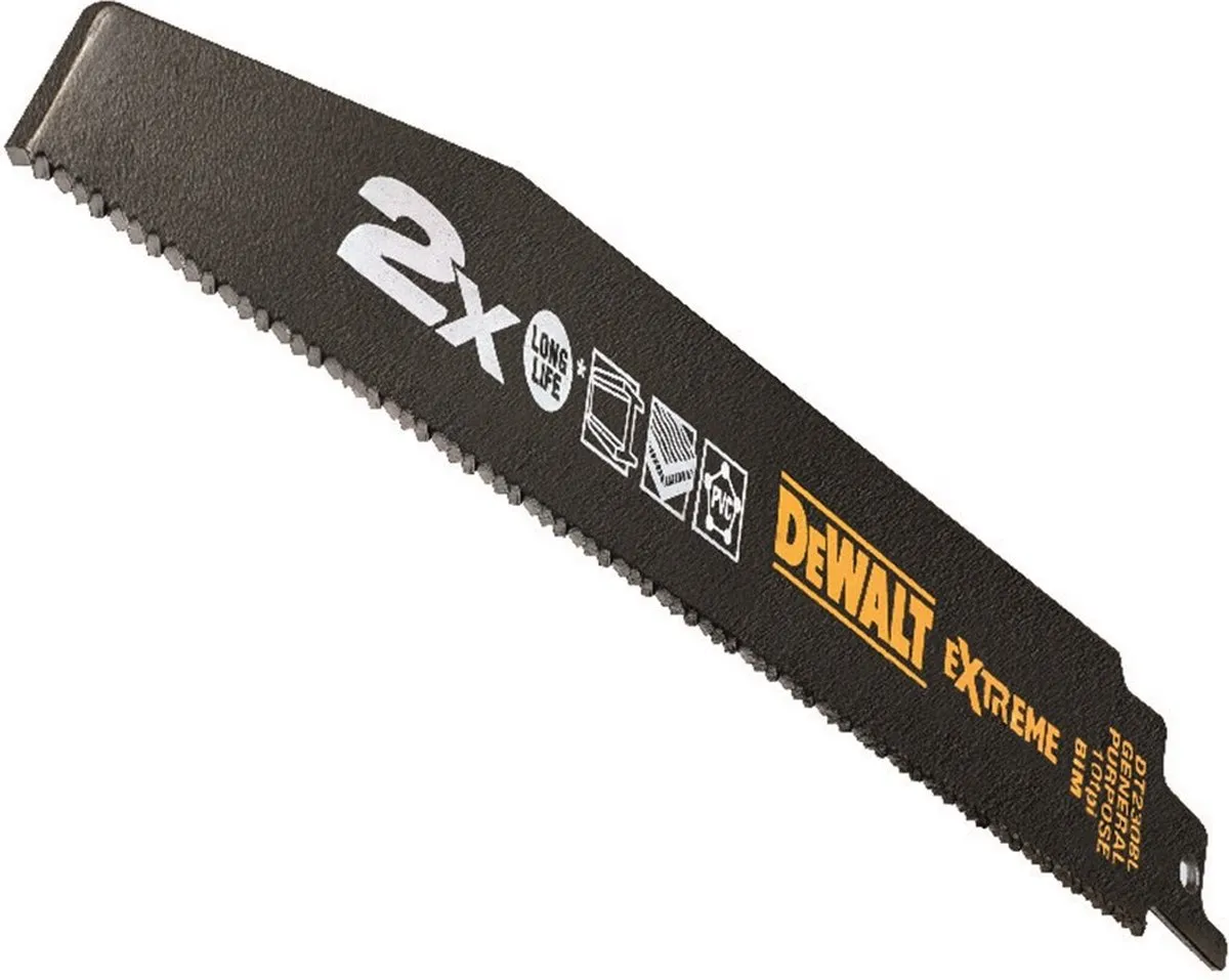 DeWalt DT2308L Reciprozaagblad Metaal - 5 Stuks