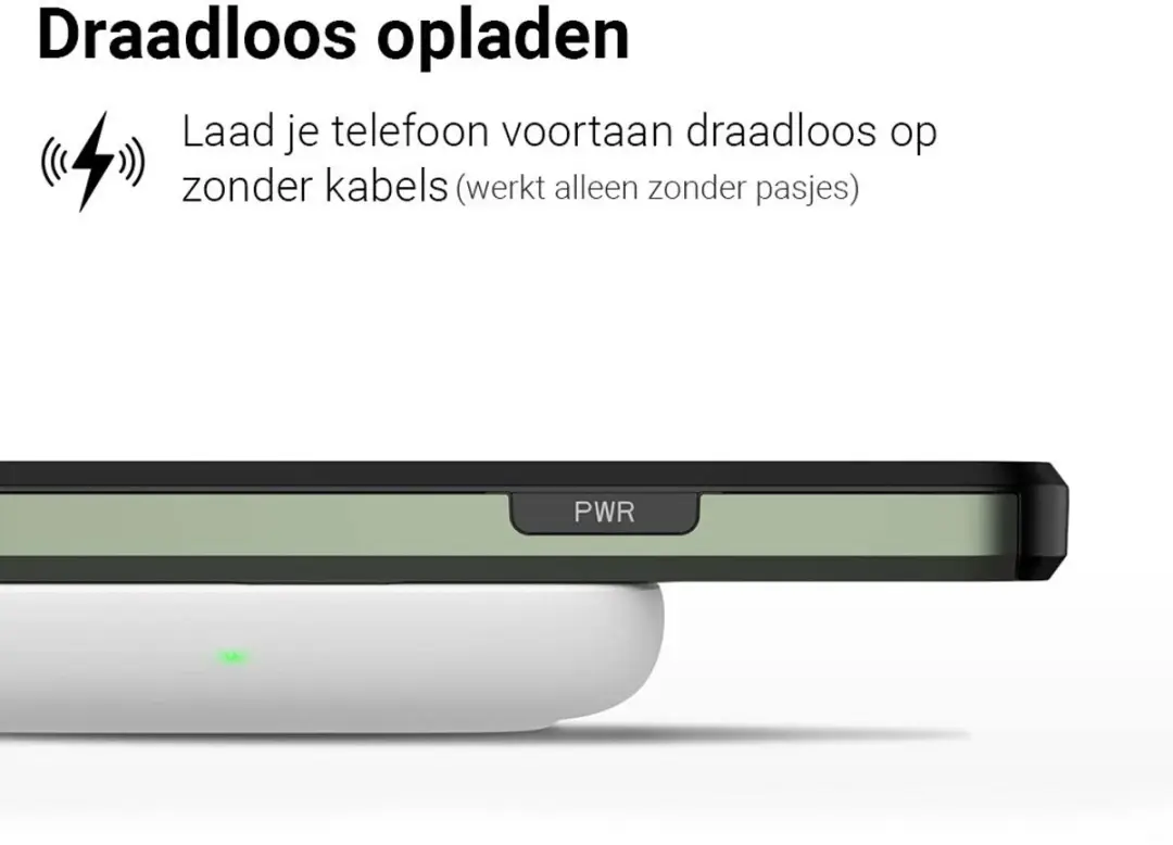 MobiQ iPhone 14 Pro Max Pashoesje - 2 Pasjes - Groen