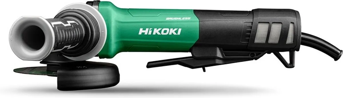 Hikoki G13BYEQ2WDZ Haakse Slijpmachine 1320W 125mm Metaal