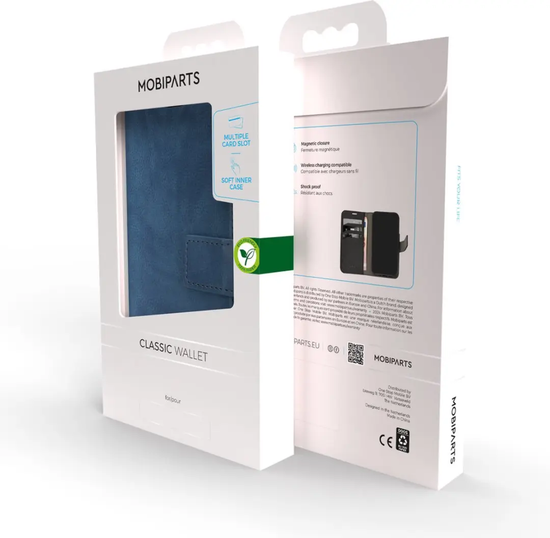 Mobiparts Classic Wallet Hoesje MP-5000899 - Samsung Galaxy A53 5G - Blauw