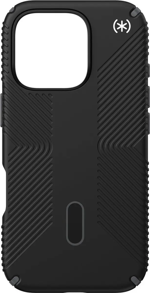 Speck Presidio2 Grip 150701-3205 iPhone 16 Pro Hoesje - Zwart