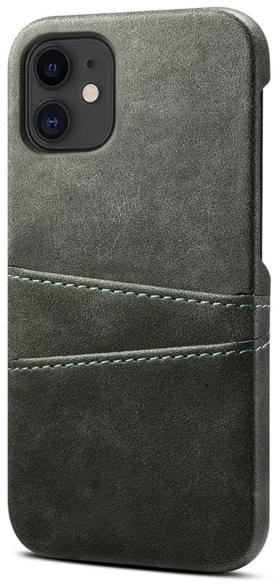 MobiQ Leather Snap On Wallet Hoesje iPhone 15 Plus