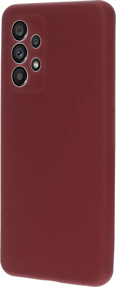 Mobiparts Hoesje Samsung Galaxy A53 5G - Siliconen - Paars/Rood MP-121857