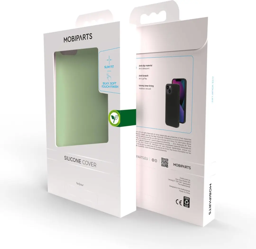 Mobiparts Silicone Cover iPhone SE (2022) MP-5002711 - Groen