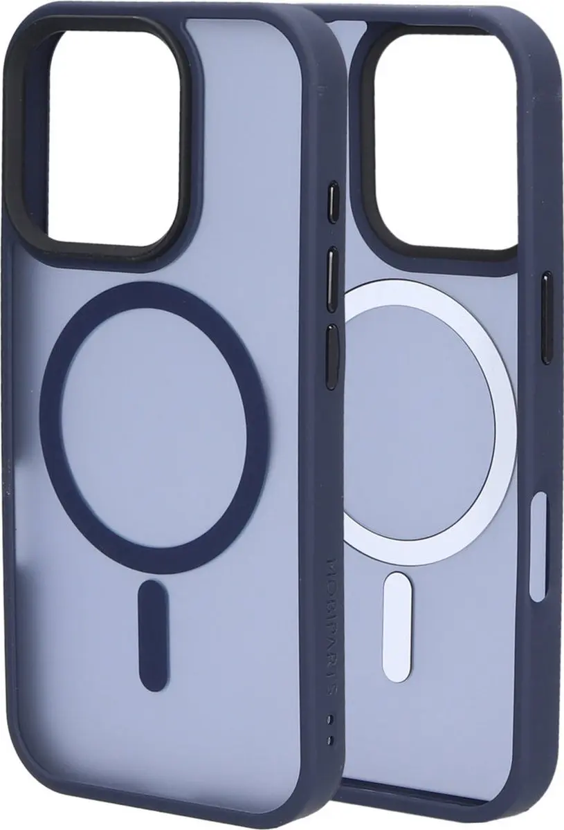 Mobiparts Hoesje iPhone 16 Pro MagSafe Blauw - MP-127211 - afbeelding 6 van 6