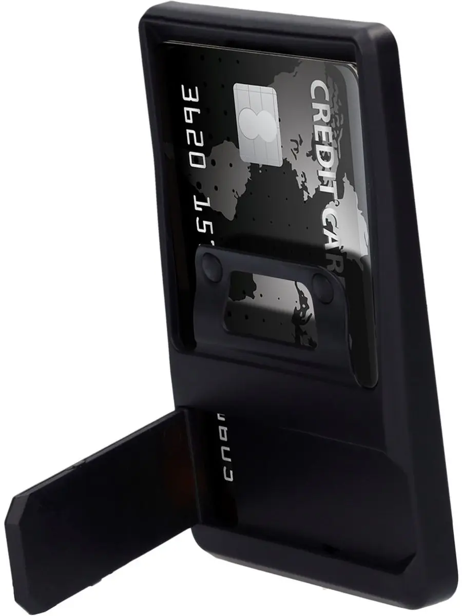 Mobiparts MagSafe Compatible PC Card Holder with Stand II Black
