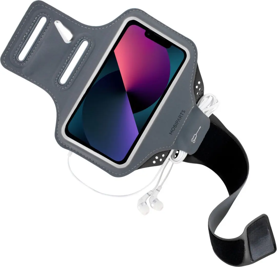 Mobiparts Hardlooparmband MP-118670 - Zwart