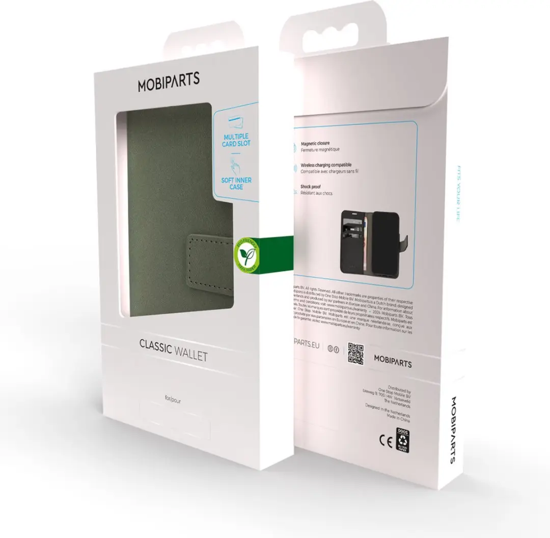 Mobiparts Classic Wallet Hoesje MP-5000551 - iPhone 13 Pro Max Groen