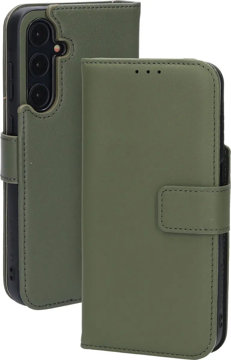 Mobiparts MP-126016 Hoesje Samsung Galaxy A55 - Wallet 2-in-1 - Groen