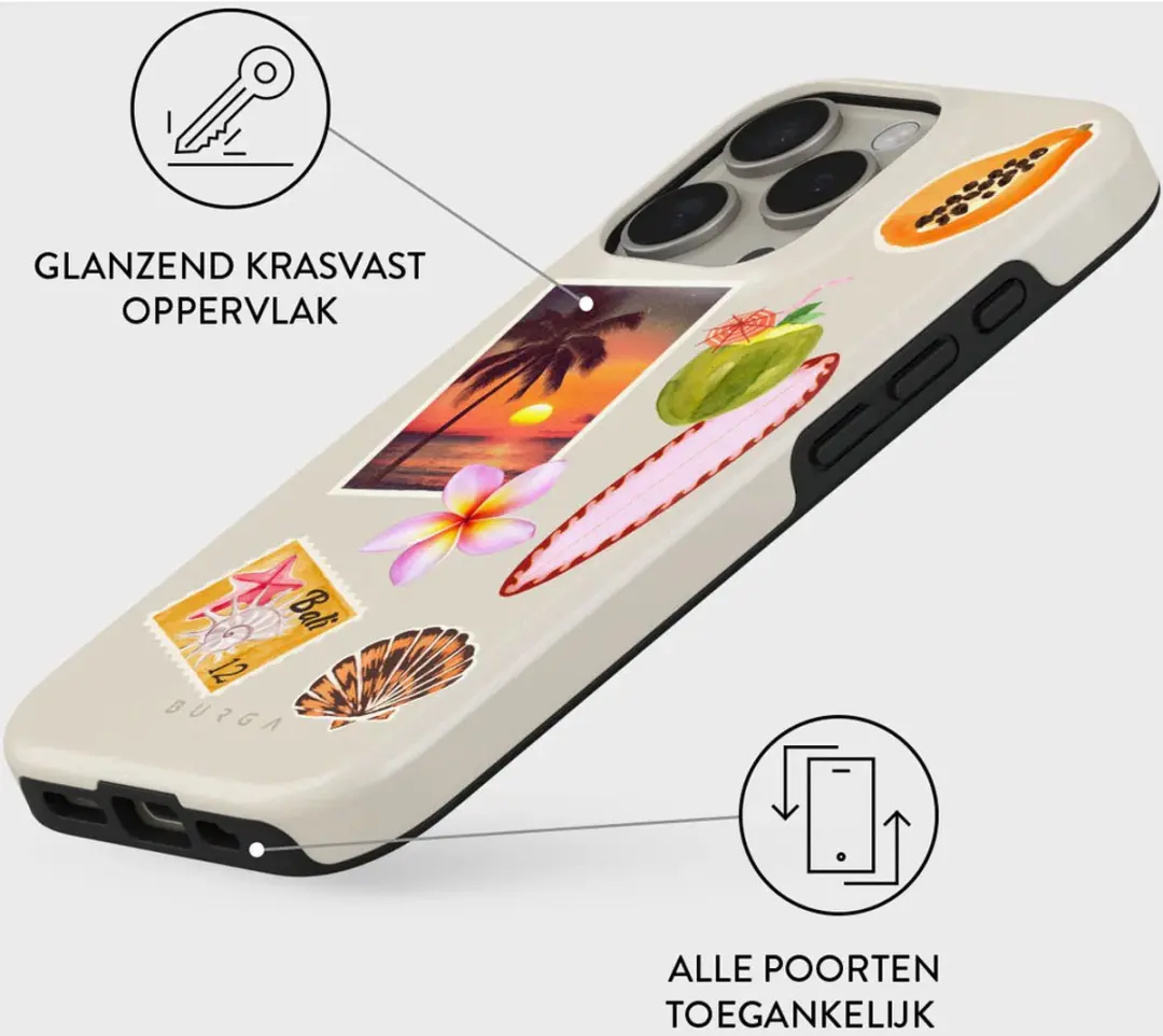 Burga Tough MagSafe Hoesje iPhone 16 Pro - Sun Chaser