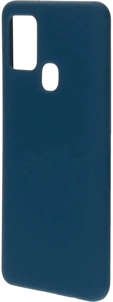 Mobiparts Hoesje Samsung Galaxy A21s Siliconen - Blauw MP-108404