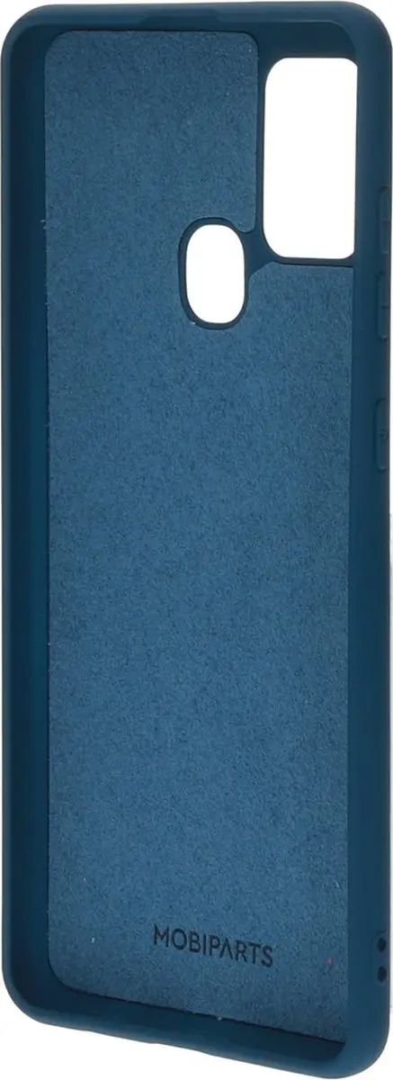 Mobiparts Hoesje Samsung Galaxy A21s Siliconen - Blauw MP-108404