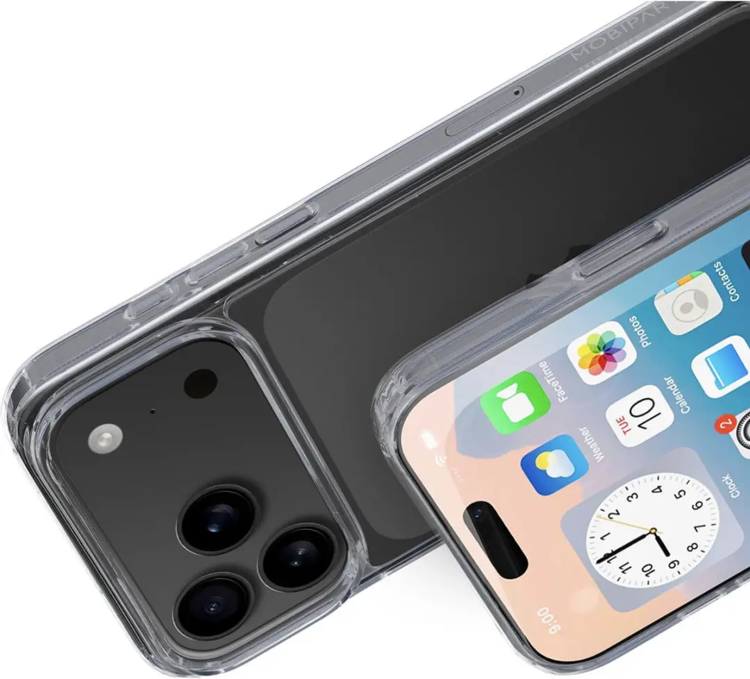 Mobiparts MP-130091 Hoesje iPhone 17 Pro Max - Transparant - afbeelding 6 van 6