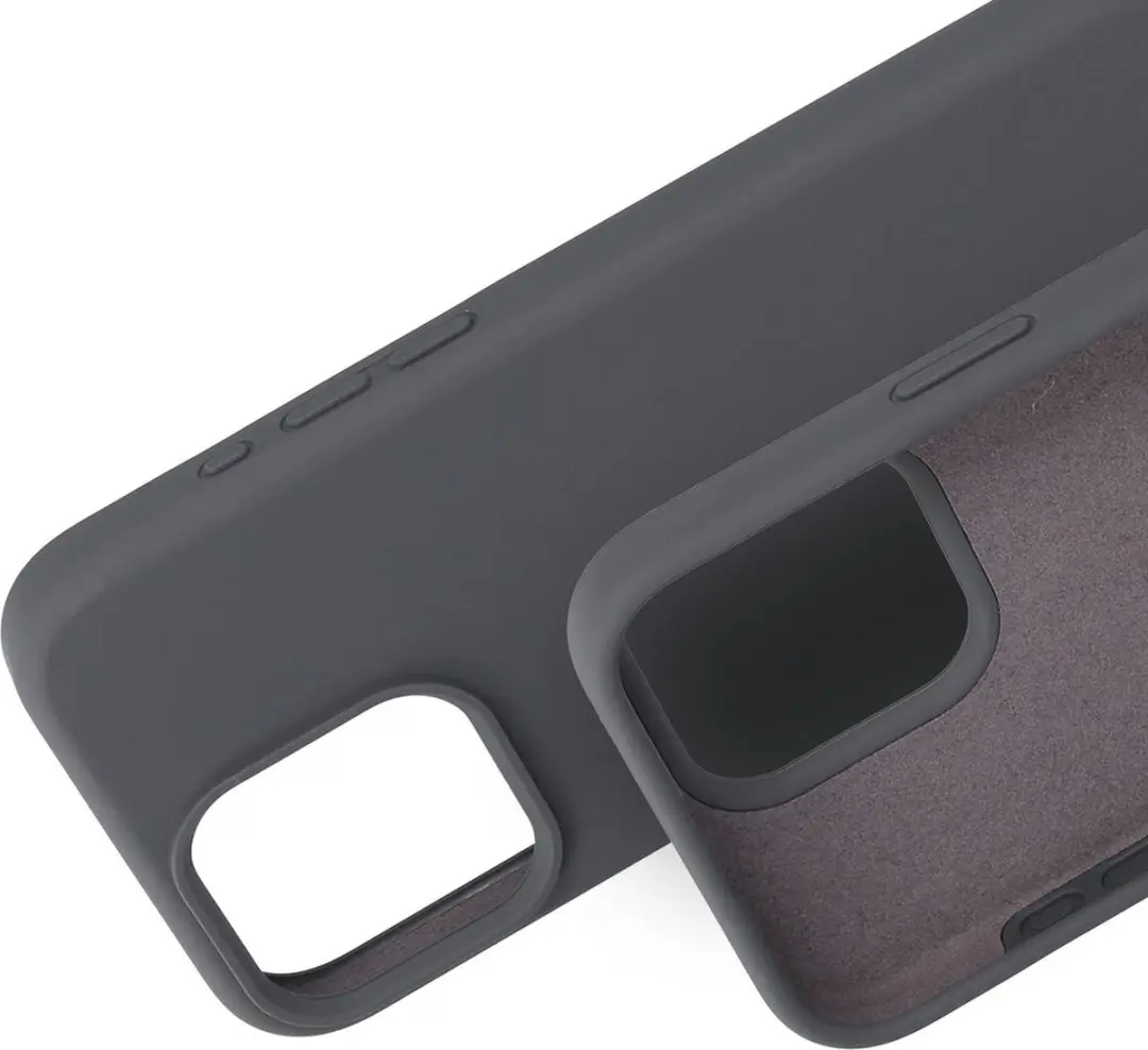 Mobiparts MP-127673 Hoesje iPhone 16 Pro Max - Siliconen Grijs - afbeelding 6 van 6