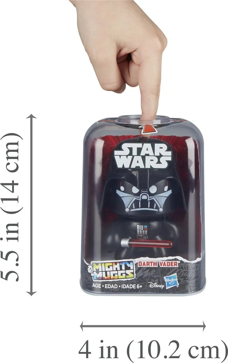 Star Wars Mighty Muggs Darth Vader Actiefiguur HASE2169