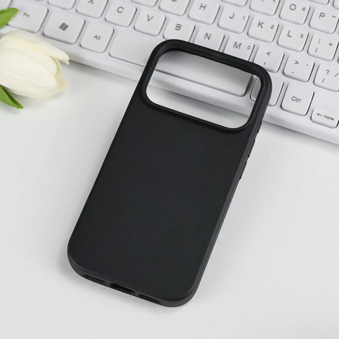 MobiQ Flexibel Eco Hoesje iPhone 17 Pro 46-01365 - Zwart