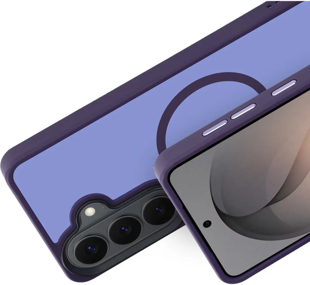 Mobiparts MP-131547 Hoesje Samsung Galaxy S26 - Hardcover MagSafe - Paars