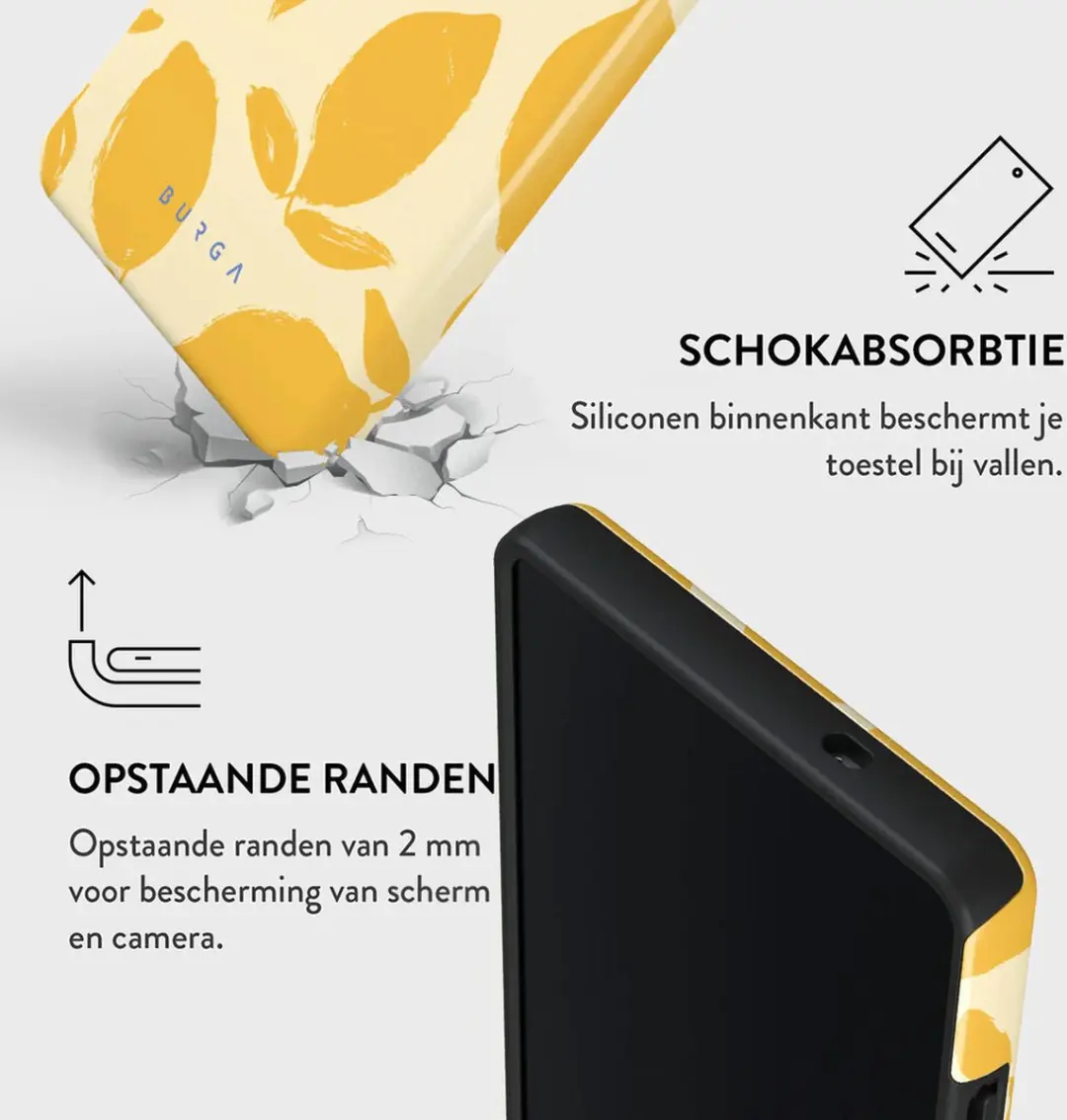 Burga Tough Case Samsung Galaxy S25 Ultra - Lemon Tart
