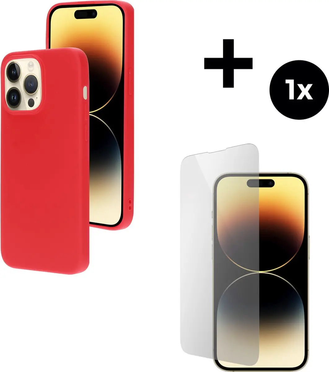 Mobiparts Silicone Cover iPhone 14 Pro Max