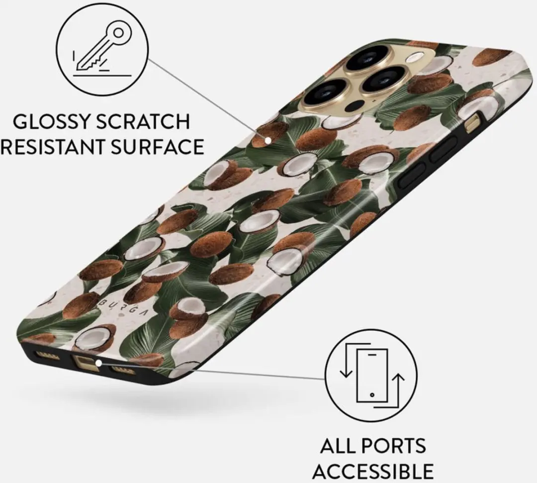 Burga Tough Case iPhone 13 Pro Coconut Crush