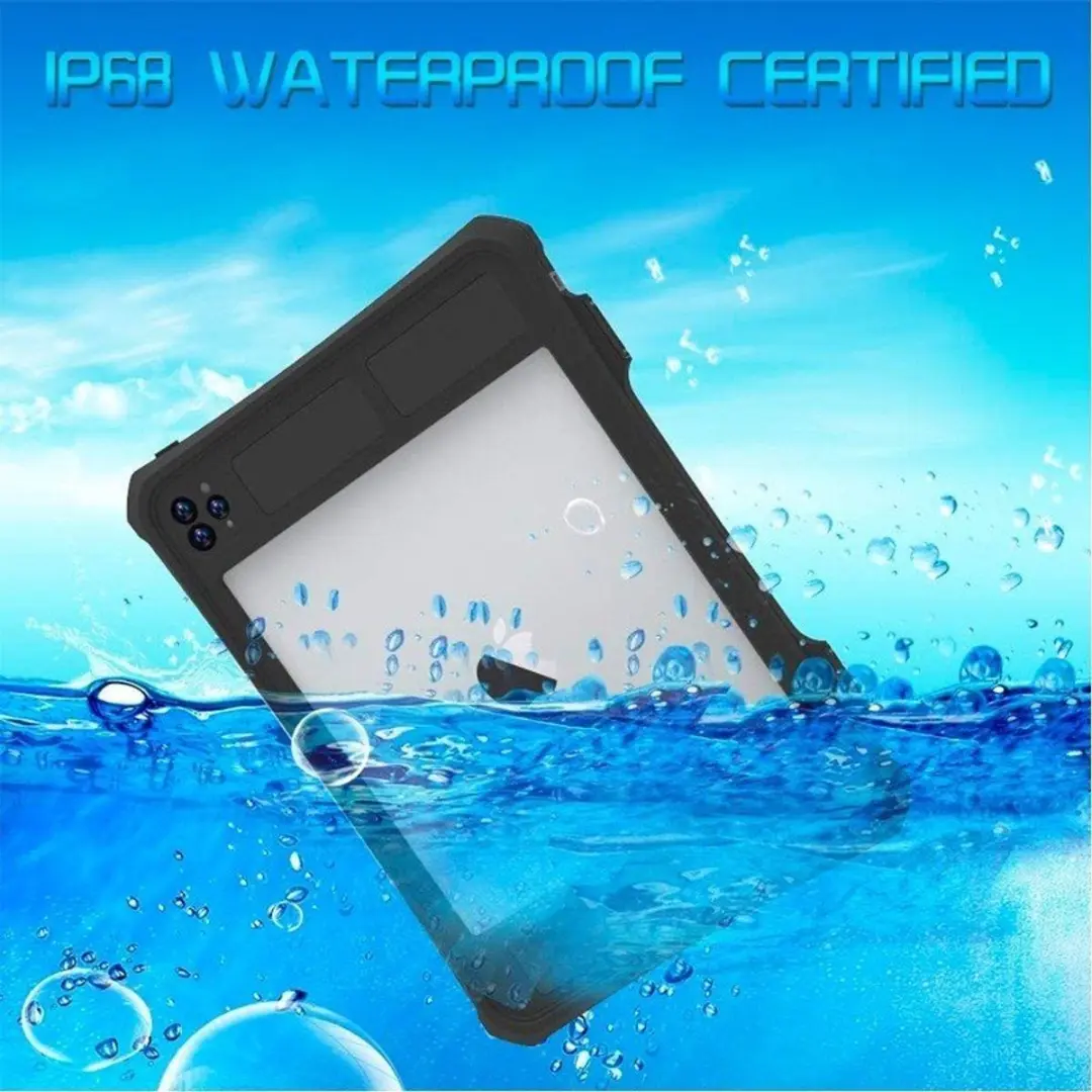 MobiQ Waterdichte Hoes iPad Air 11 (2025) 46-00922 - Zwart