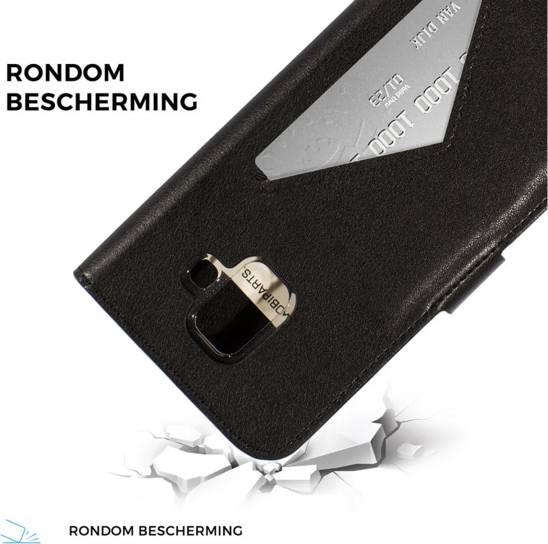 Mobiparts Classic Wallet Hoesje MP-5002594 - Samsung Galaxy A6 (2018) - 3 Pasjes - Zwart