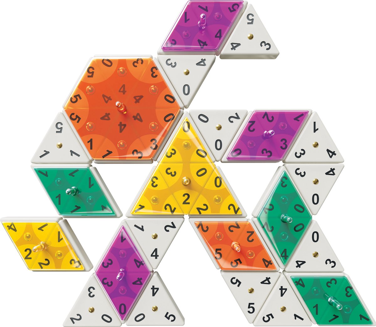 Goliath Triominos Conquest - Bordspel