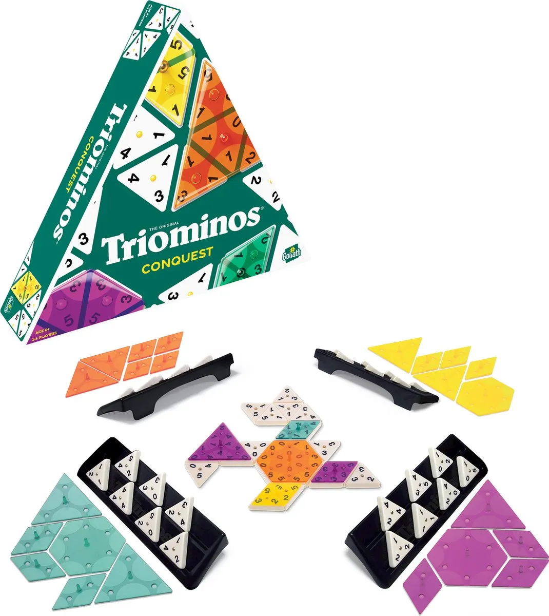 Goliath Triominos Conquest Bordspel - 2-4 Spelers