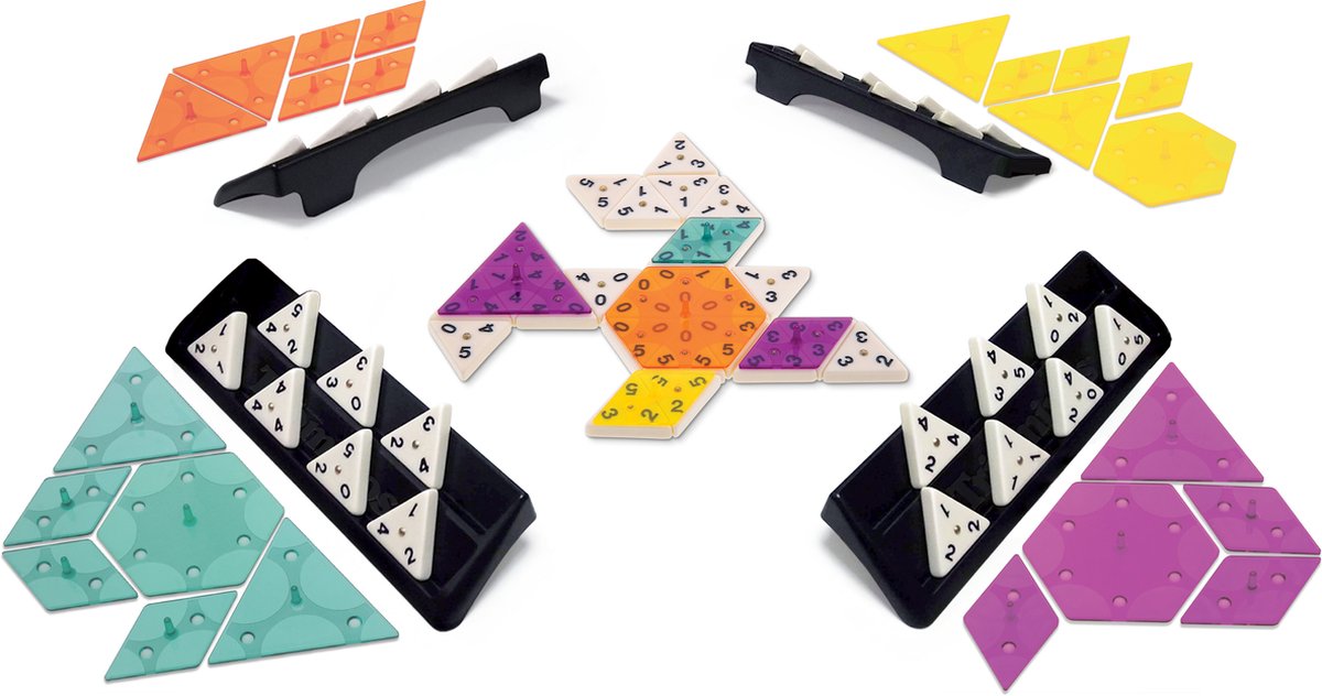 Goliath Triominos Conquest - Bordspel