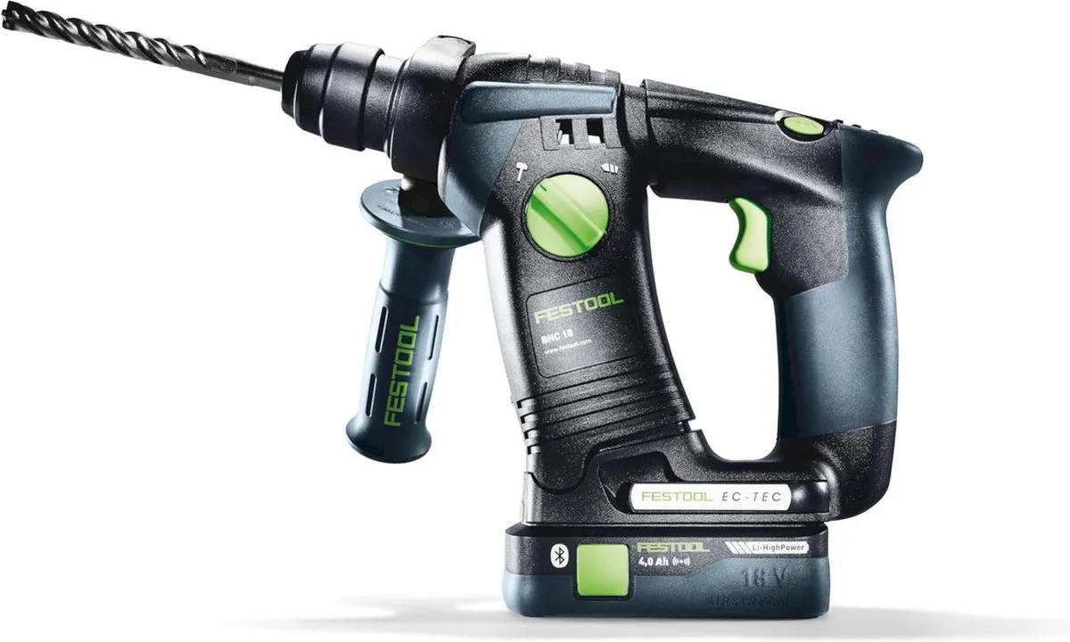 Festool BHC 18 HPC 4.0 Accu Boorhamer SDS-Plus - 18V - 2x 4.0Ah
