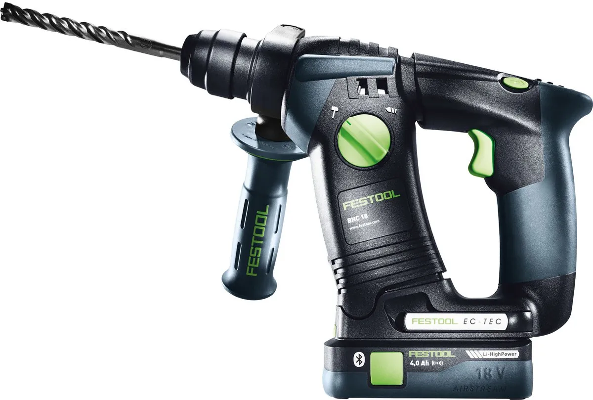 Festool BHC 18 HPC 4.0 Accu Boorhamer SDS-Plus - 18V - 2x 4.0Ah - afbeelding 6 van 6