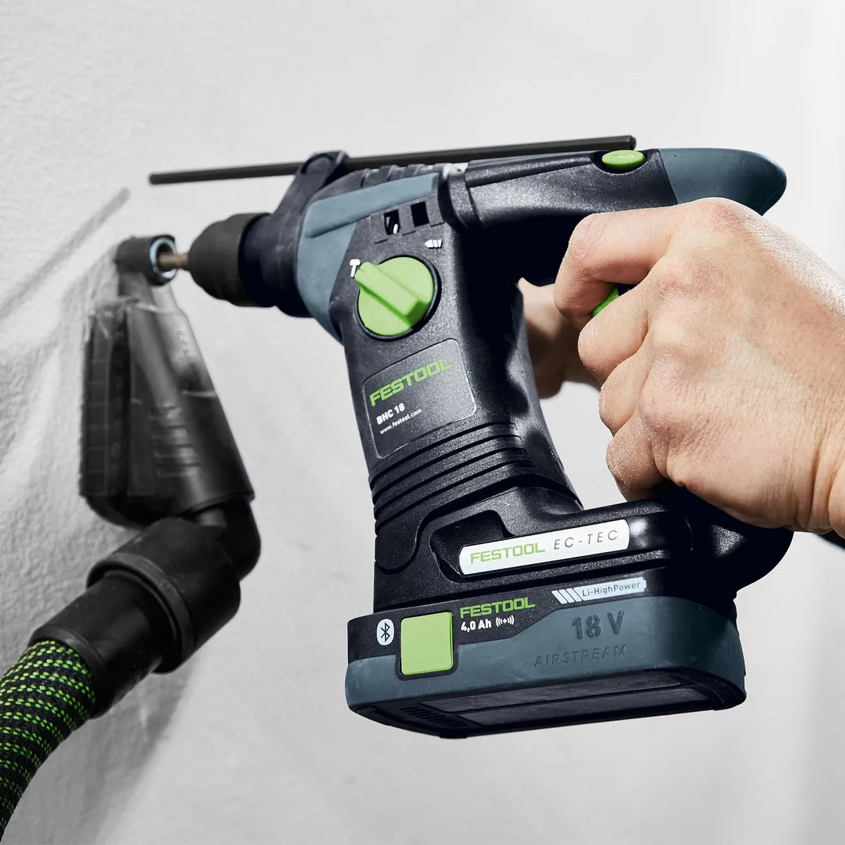 Festool BHC 18 HPC 4.0 Accu Boorhamer SDS-Plus - 18V - 2x 4.0Ah