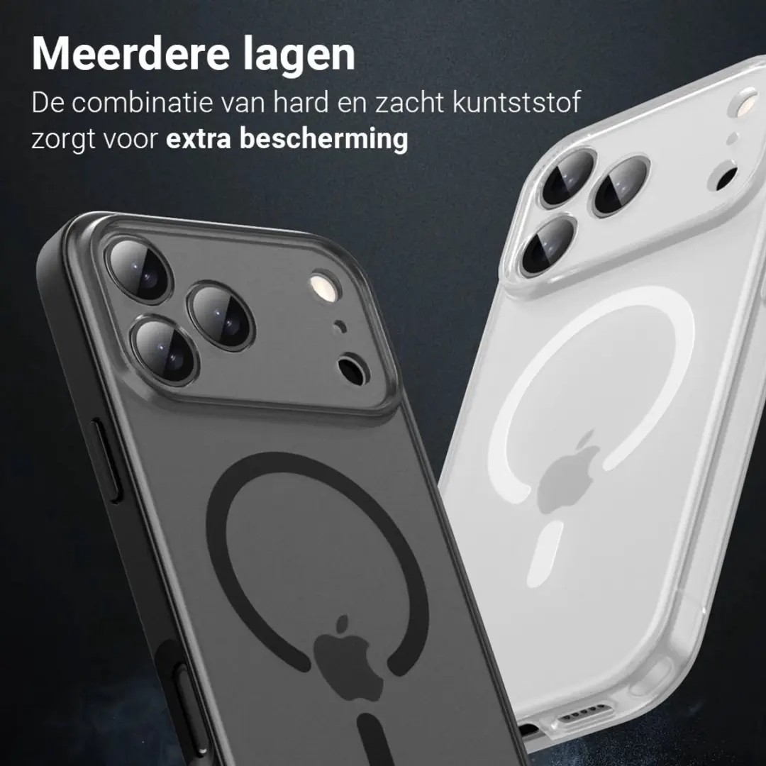 MobiQ Frosted MagSafe Bumper 46-01521 - iPhone 17 Pro - Turqoise