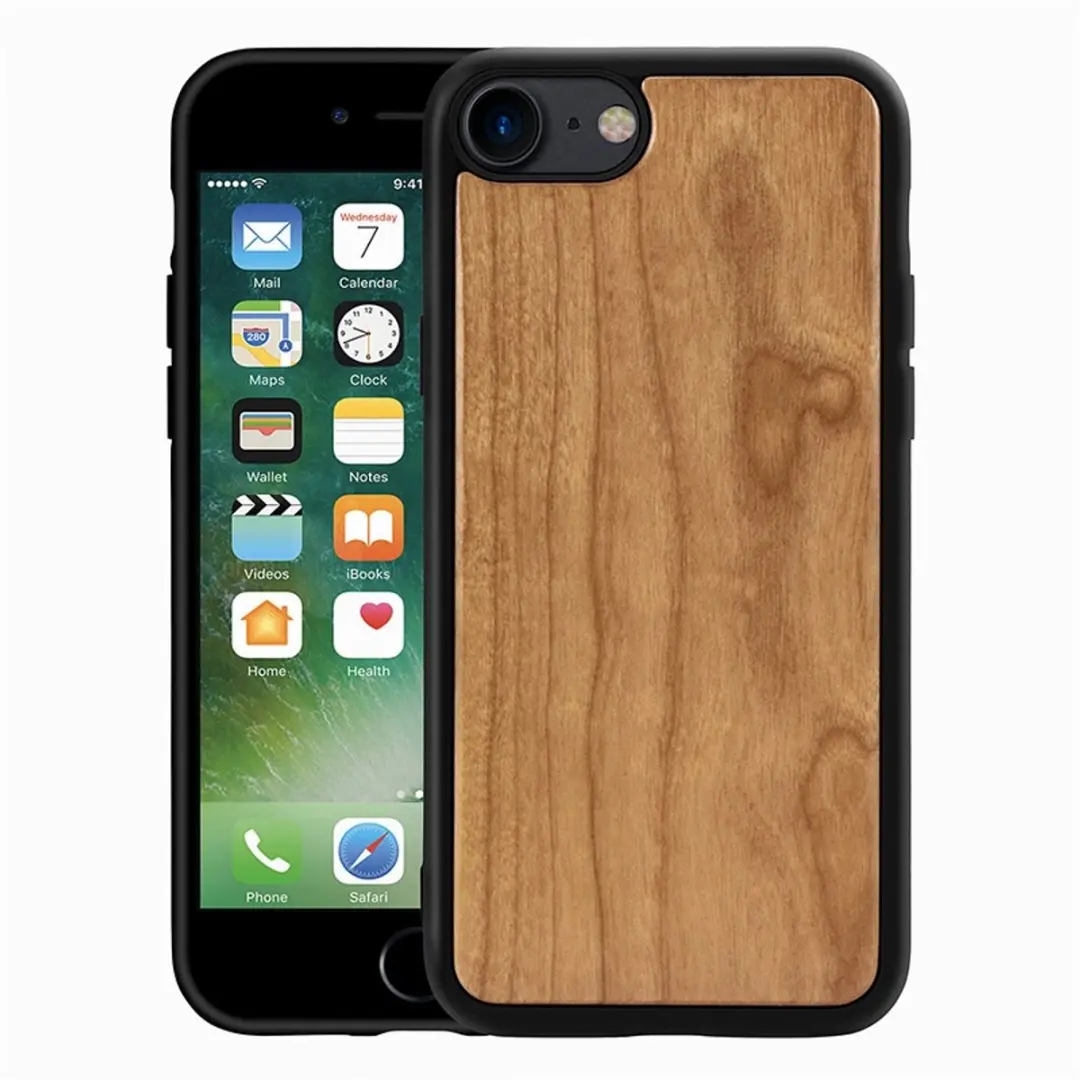 MobiQ Houten Hoesje iPhone SE/8/7