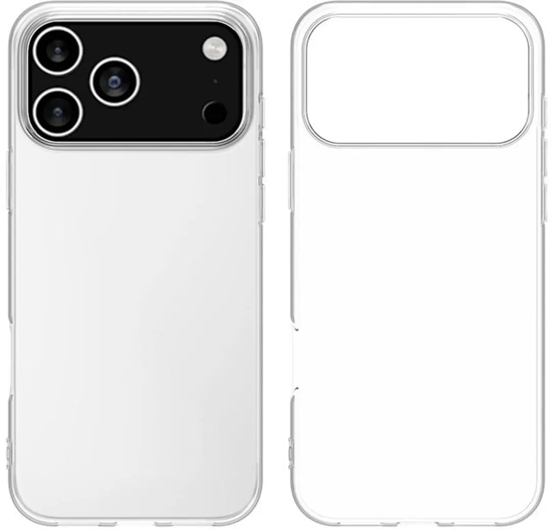 MobiQ iPhone 17 Pro Max TPU Hoesje - Transparant 46-01424
