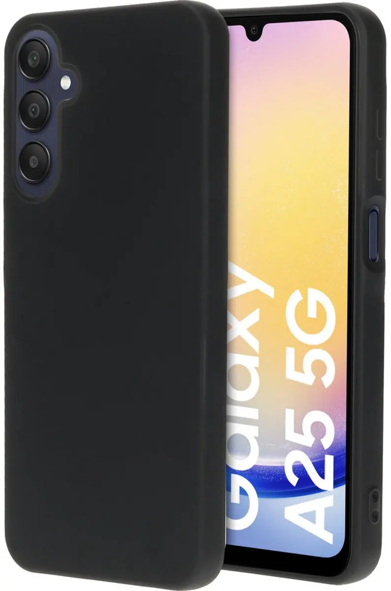Mobiparts Hoesje Samsung Galaxy A25 - Zwart - MP-125648